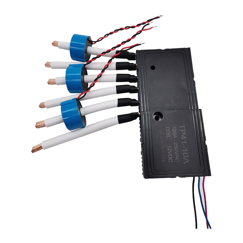 Relé de enclavamiento polarizado de 3 polos 120A IEC 62055-31 para medidores de electricidad